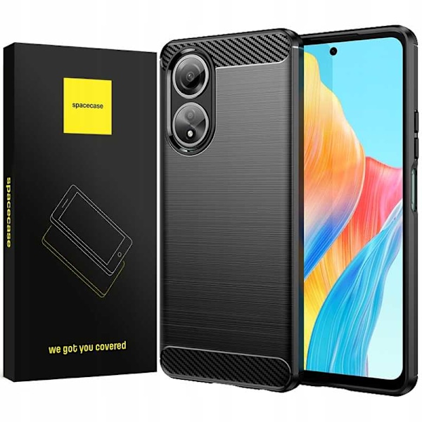 Spacecase Kolskydd För Oppo A58 4G Svart Skydd