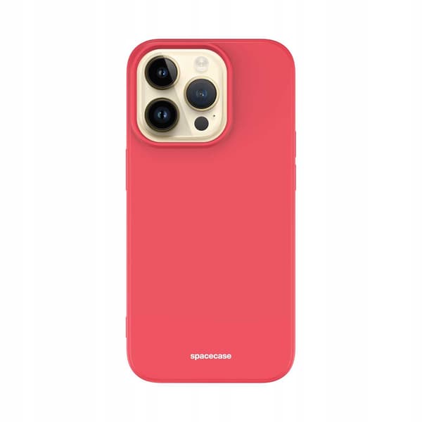 Spacecase Silikonfodral Till Iphone 14 Pro Red