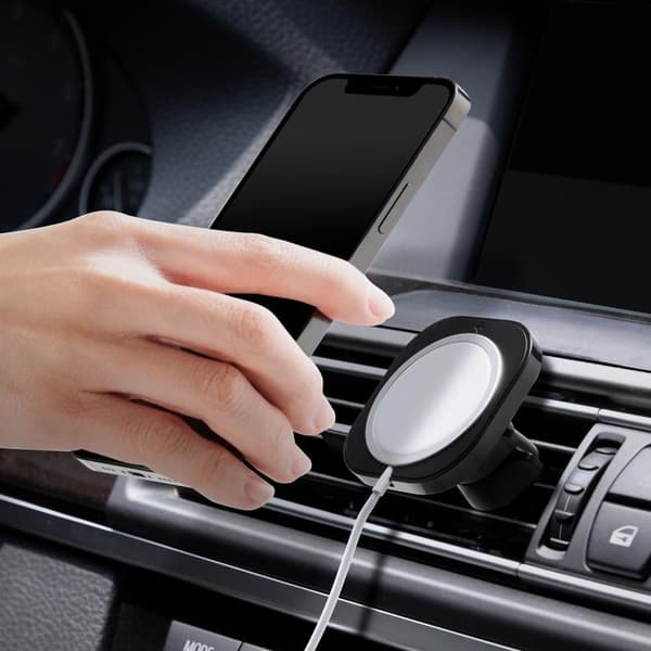 SPIGEN MAGFIT APPLE MAGSAFE BILLADERHOLDER SORT