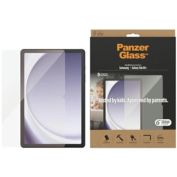 PANZERGLASS ULTRA-WIDE FIT HÆRDET GLAS TIL SAMSUNG GALAXY TAB A9+