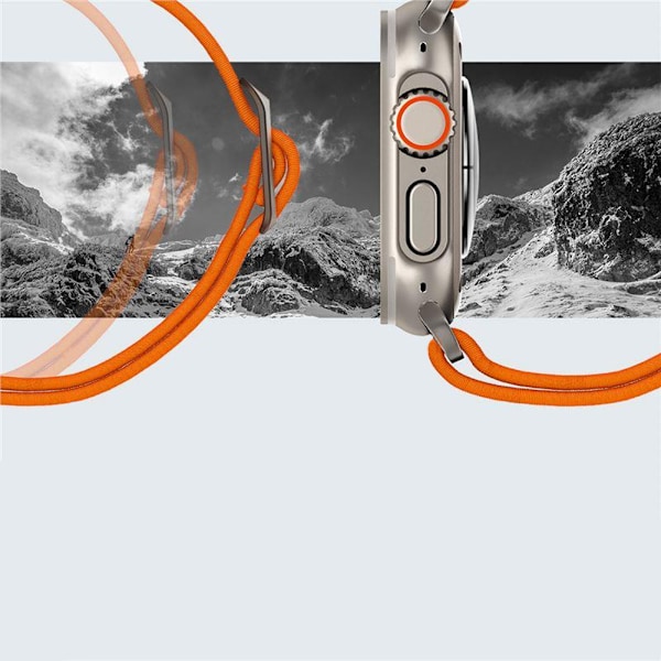 SPIGEN FIT LITE ULTRA APPLE WATCH 4 / 5 / 6 / 7 / 8 / SE / ULTRA (42 / 44 / 45 / 49 MM) ORANGE