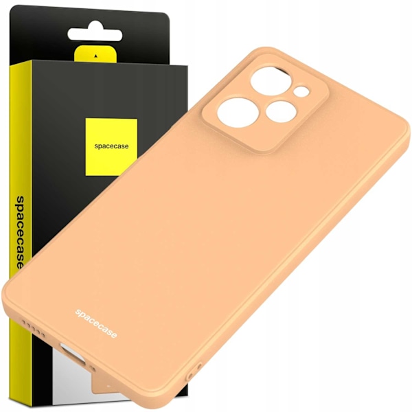 Spacecase Silikonecase Poco X5 Pro 5G Orange Skydd
