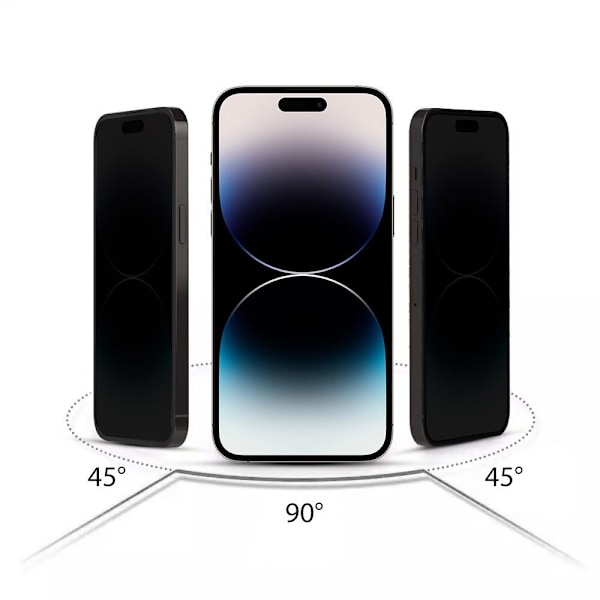 HOFI ANTI SPY GLASS PRO+ PERSONVERN GLASS IPHONE X / XS / 11 PRO PRIVUOJA