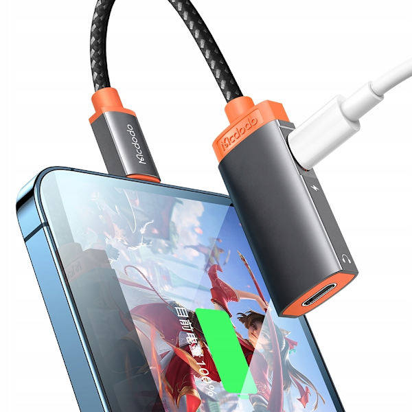 MCDODO ADAPTER 2X LIGHTNING KABEL IPHONE X 11 12 13 14 PRO MAX