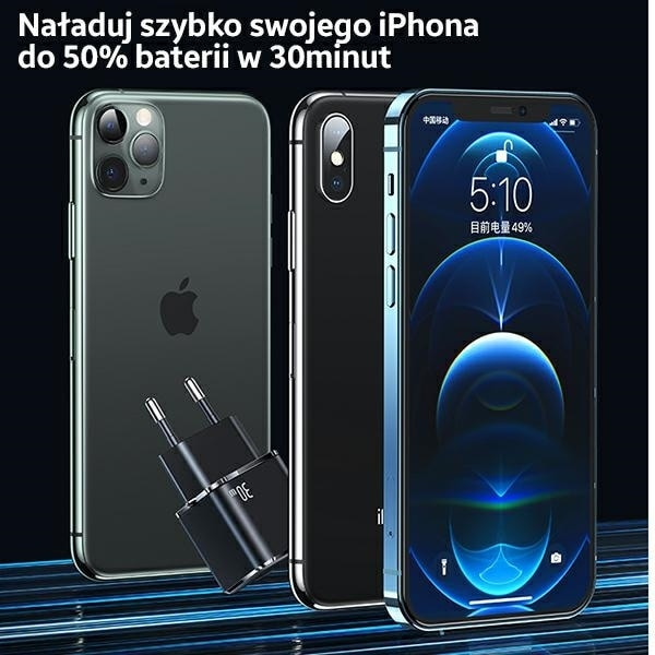 USAMS Lad. nätverk. 1xUSB-C T45 mini 30W (endast huvud) PD3.0 Snabbladdning vit/vit CC148TC02 (US-CC148)