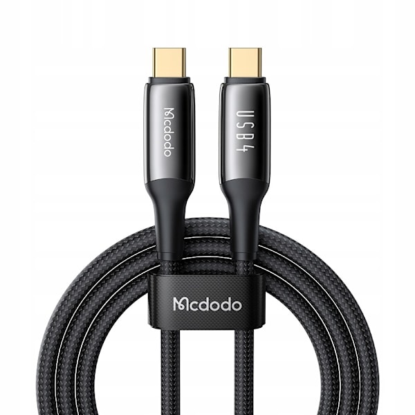 MCDODO USB-C-KABEL SNABBLADDNING THUNDERBOLT 4 40GBPS 240W USB TYPE C 1M