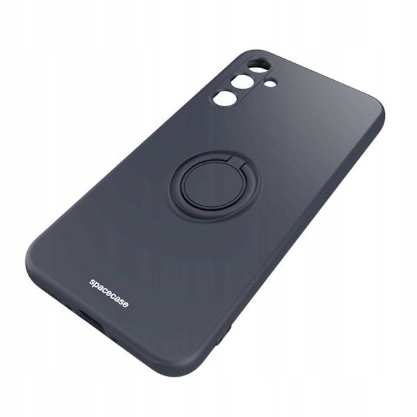 Spacecase Silikon Case Ring För Samsung Galaxy A54 5G Telefon Svart