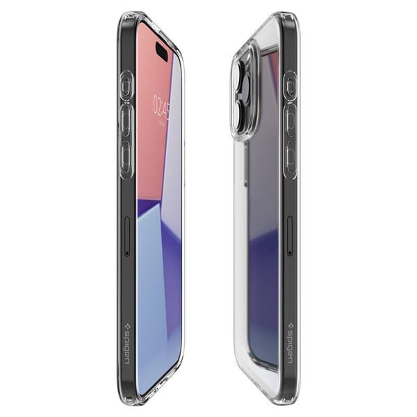 Spigen Crystal Flex, krystallklar - iPhone 15 Pro