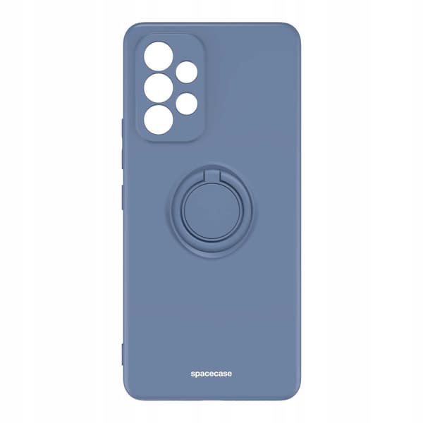 Spacecase Silikonecase Ring För Samsung Galaxy A53 5G Blue