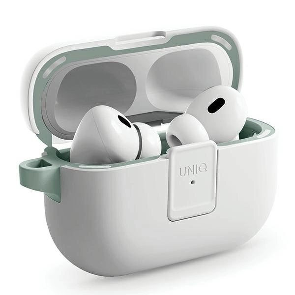 UNIQ Clyde Lock Case för AirPods Pro 2 (2022/2023) - blå-mörkgrå
