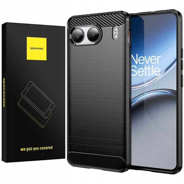 Spacecase Case Carbon Case För Oneplus Nord 4 Svart
