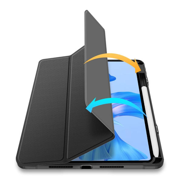 Dux Ducis Toby-deksel for Huawei MatePad Pro 11 (2022) deksel med plass til S Pen Smart Stand Black