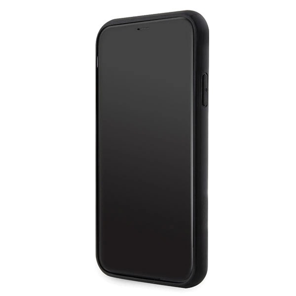 KARL LAGERFELD GLITTER CHOUPETTE PATCH COVER TIL IPHONE 11 / XR - SORT