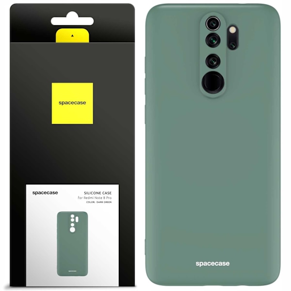 Spacecase Fodral För Redmi Note 8 Pro Case Grön Skydd