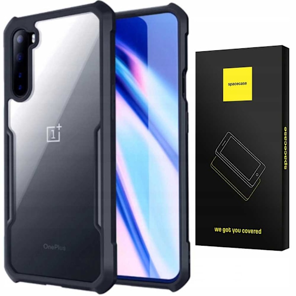 Spacecase Case Cover Till Oneplus Nord Telefon 2 3 4 Svart