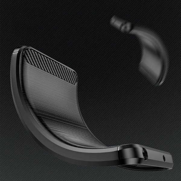 CARBON CASE TIL XIAOMI REDMI NOTE 13 5G - SORT