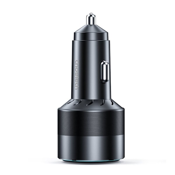 Choetech hurtiglader 130W 2xUSB-C + USB-A svart (TC0011)