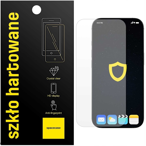 Spacecase Härdat Glas 2.5D För Iphone 16 Pro Max Protective