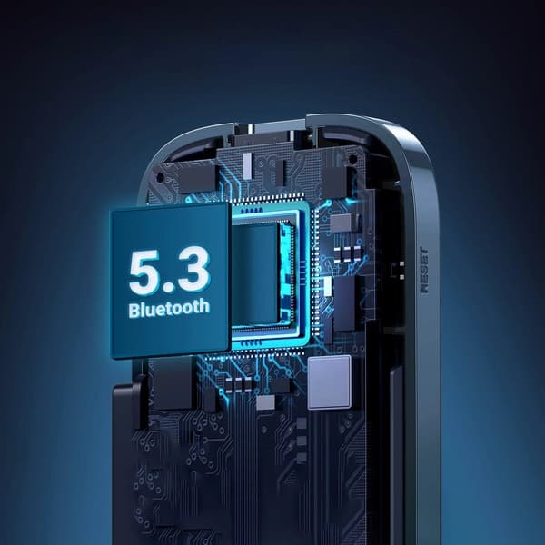Ugreen CM596 Bluetooth 5.3 AUX lydmottaker - Svart