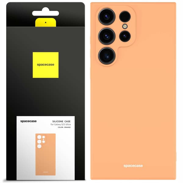 Spacecase Case Cover För Samsung Galaxy S23 Ultra Orange