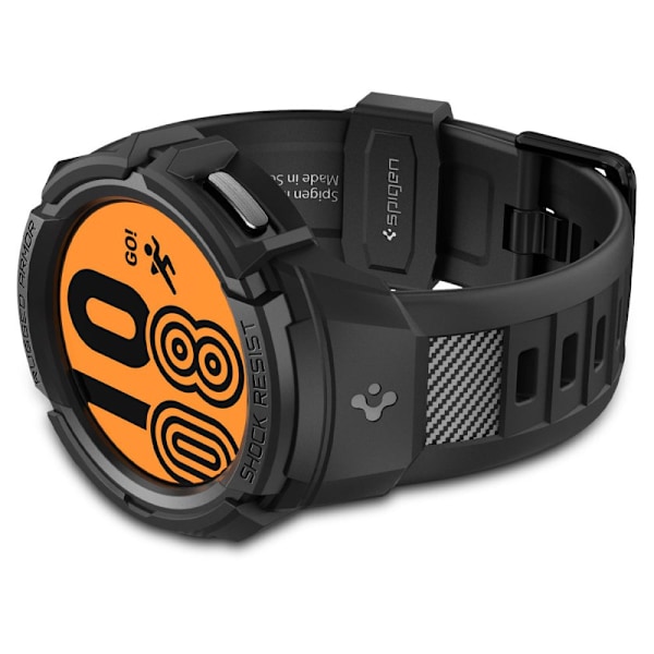 SPIGEN RUGGED ARMOR PRO ETUI MED REM TIL SAMSUNG GALAXY WATCH 5 PRO (45 MM) - SORT