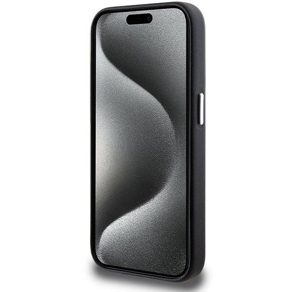 BMW SIGNATURE WRAPPED METAL MAGSAFE ETUI TIL IPHONE 14 PRO - SORT