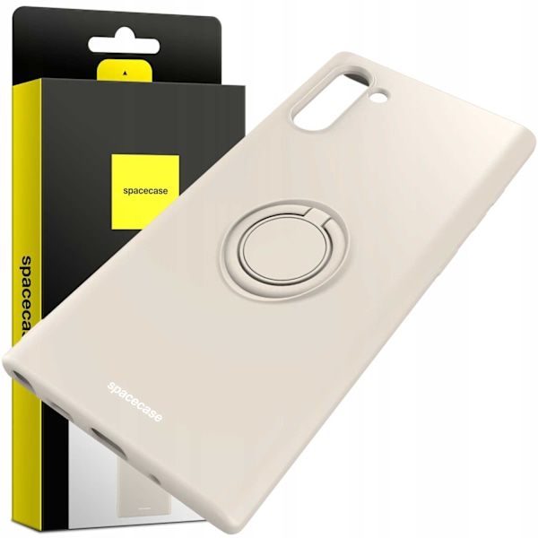 Spacecase Silikonecase Ring För Samsung Galaxy Note 10 Bone