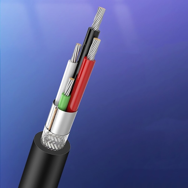 Ugreen USB Type B-skriverkabel (hann) - USB 2.0 (hann) 480 Mbps 2 m svart (US135 20847)