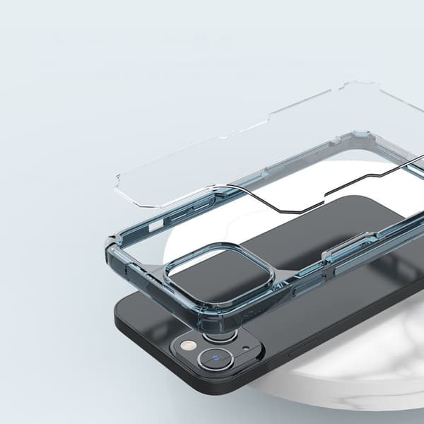 NILLKIN CASE CASE COVER COVER TIL IPHONE 14 PLUS BLÅ