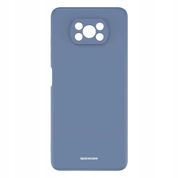 Spacecase Silikonfodral För Poco X3 Pro Nfc Blåt Skydd