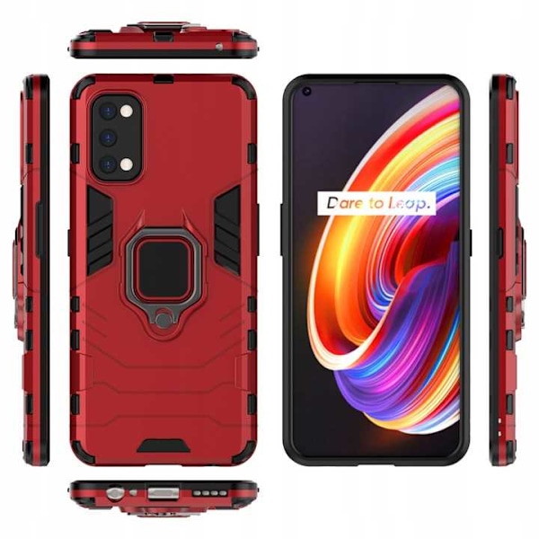 Spacecase Case Sc X-Ring Case For Realme 7 Pro Red