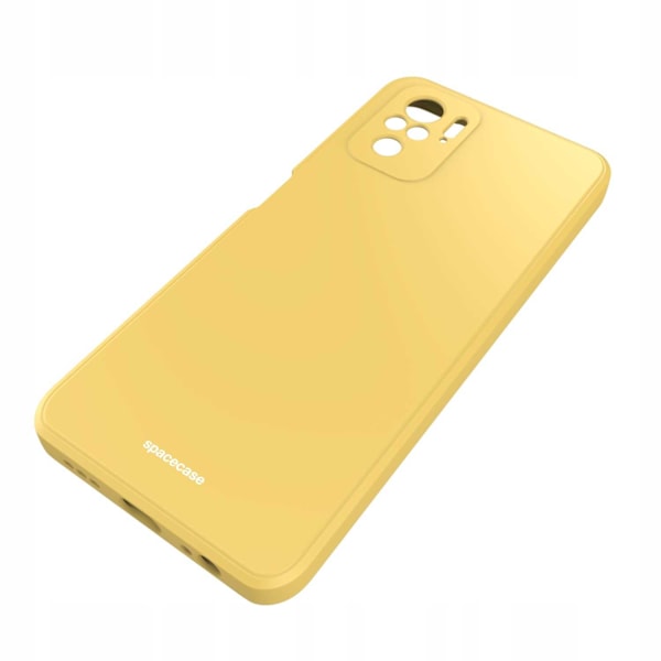 Spacecase Silikonfodral För Xiaomi Redmi Note 10 10S Gul Skydd