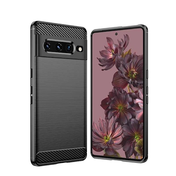 Spacecase Fodral Carbon Google Pixel 7 Pro Svart