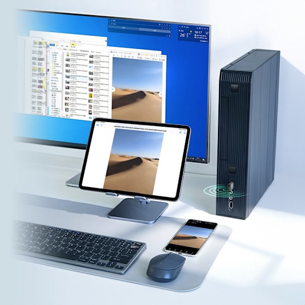 Baseus BA07 Bluetooth USB Adapter - Svart
