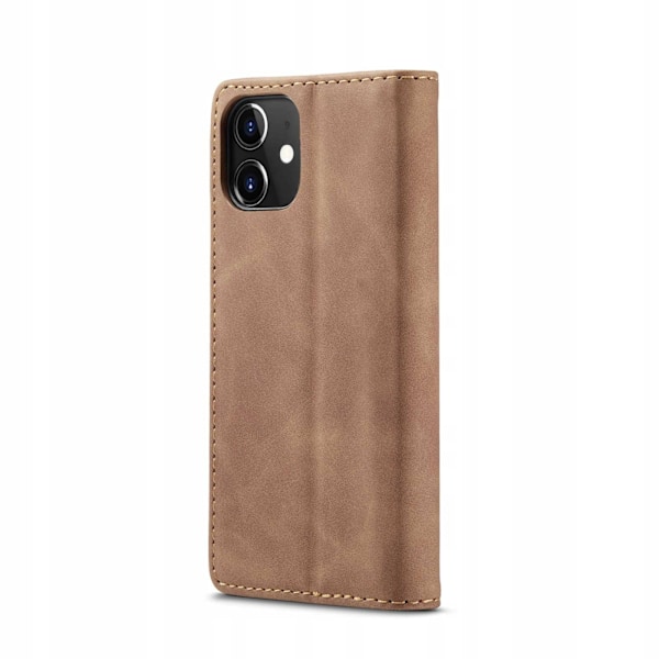 Spacecase Pålbocksväska För Iphone 12 12 Pro Ljusbrunt Skydd