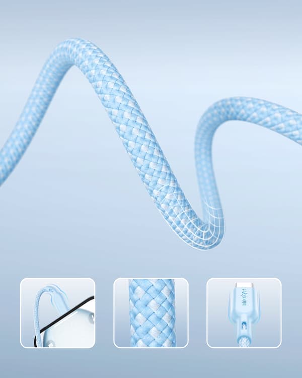 INNOSTYLE USB-C SNABBLADDNINGSKABEL FÖR IPHONE SAMSUNG USB TYP C 60W 2M