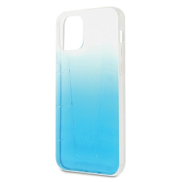 Mercedes MEHCP12LCLGBL iPhone 12 Pro Max 6.7 blå/blå hardt deksel Transparent Line