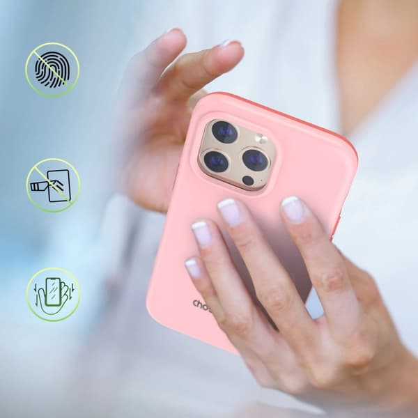CHOETECH CASE MED MAGSAFE TIL IPHONE 13 PRO MAX PINK