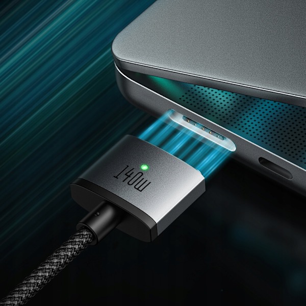 MCDODO LADDNINGSADAPTERKABEL MACBOOK AIR PRO USB-C MAGSAFE 3 140W 2M