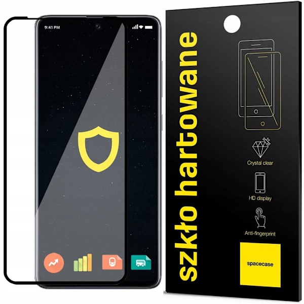 Spacecase 5D Härdat Glas För Samsung Galaxy A71 Helt Glas
