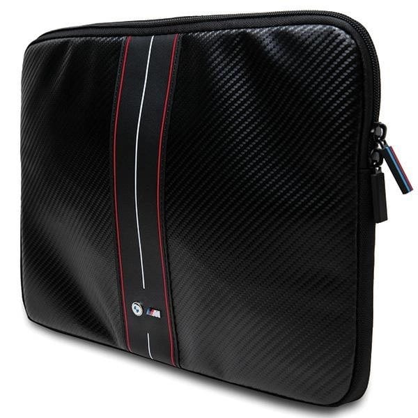 BMW Carbon & Red Stripe Bag for 16" bærbar PC - Svart