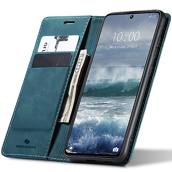 Spacecase Pålbocksväska Poco X6 Rm Note 13 Pro 5G Blåt Skydd