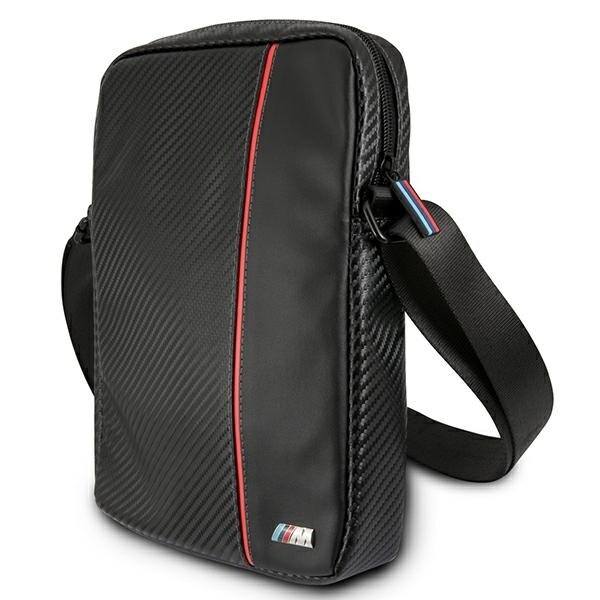 BMW Carbon / Red Stripe bag for nettbrett 10 - svart