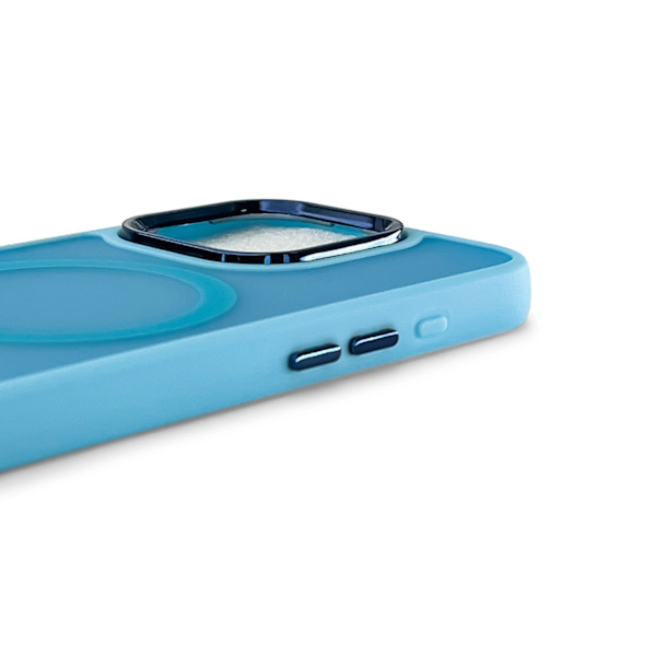 MAGNETIC COLLECTION MAGSAFE ETUI TIL IPHONE 16 - LYSEBLÅ