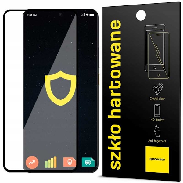 Spacecase 5D Härdat Glas För Poco F6 Pro Protective Transparent