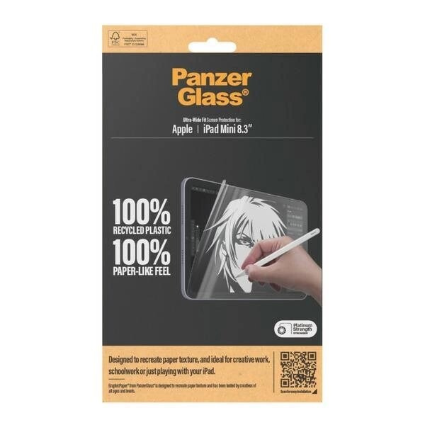 PanzerGlass GraphicPaper-folie for iPad mini 8,3" 2021/2024