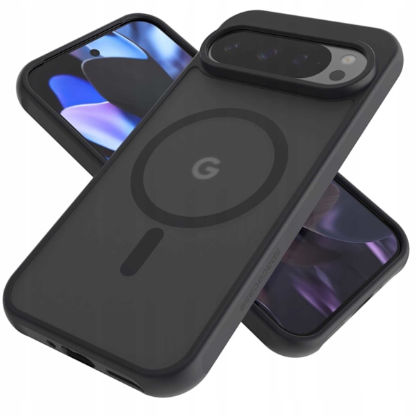 Spacecase Hybrid Case För Google Pixel 9 9 Pro Black