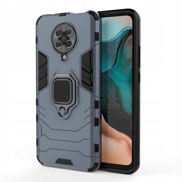 Spacecase Case Cover För Poco F2 Pro X-Ring Blå