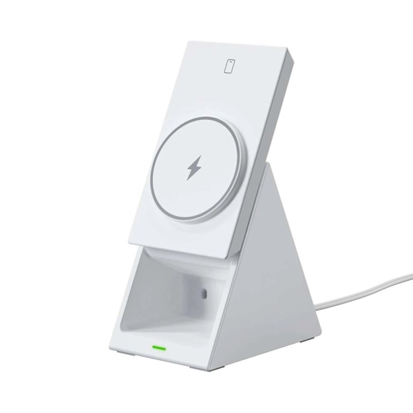 CHOETECH FAST INDUKTION LADESTATION 3I1 15W HOLDBAR HVID