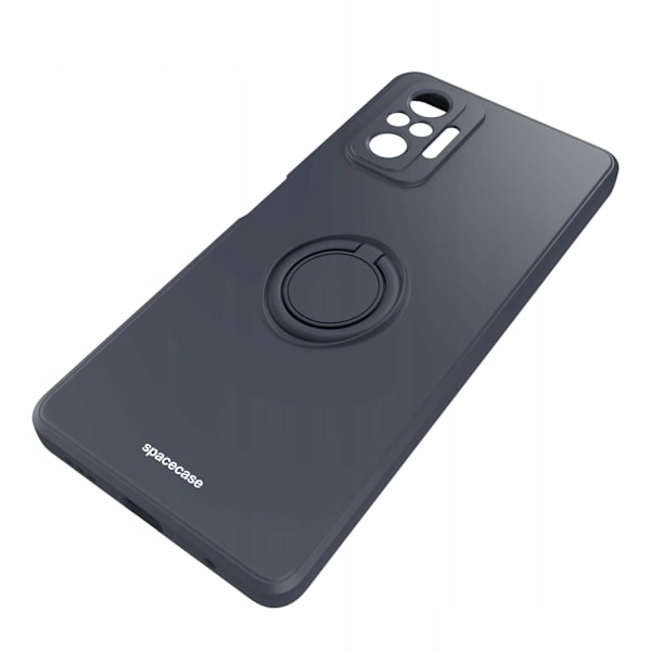 Spacecase Silikonecase Ring För Xiaomi Redmi Note 10 Pro Black